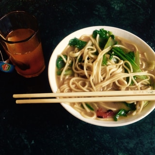 下町風！アジアン流チョー麺(^^)